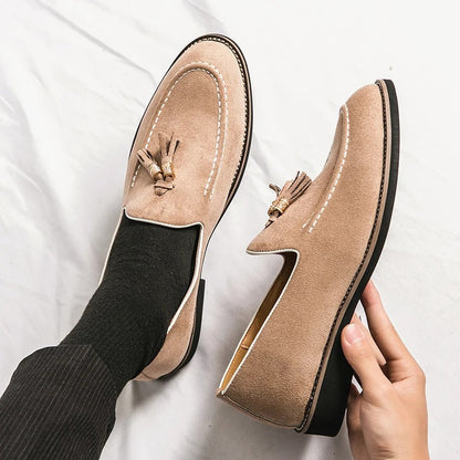 Emerson Tassel Suede Loafer