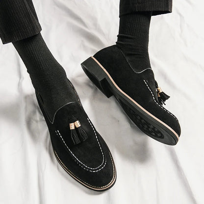 Emerson Tassel Suede Loafer