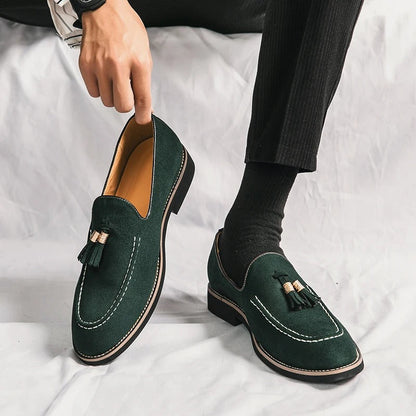 Emerson Tassel Suede Loafer