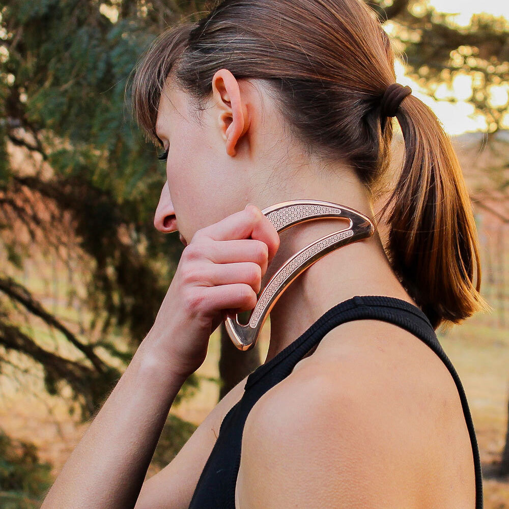 Eclipse – Muskelrapa i rostfritt stål (mer beskrivande)