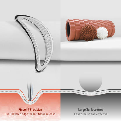 Eclipse – Muskelrapa i rostfritt stål (mer beskrivande)