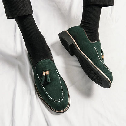 Emerson Tassel Suede Loafer