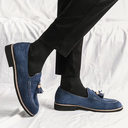 Emerson Tassel Suede Loafer